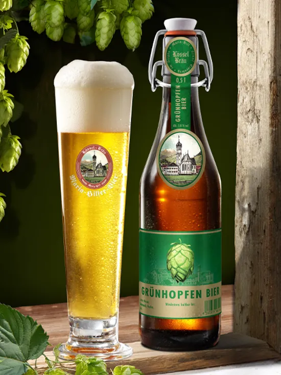 Maria-Hilfer Grünhopfen Bier